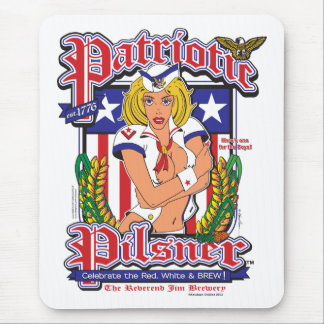 USA/Patriotic Pilsner Mouse Pad