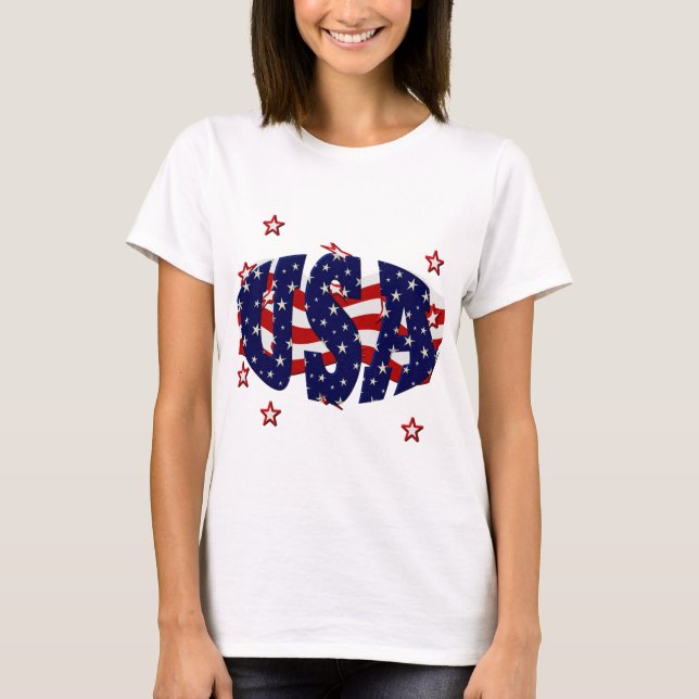 USA-Patriotic T-Shirt (Front)