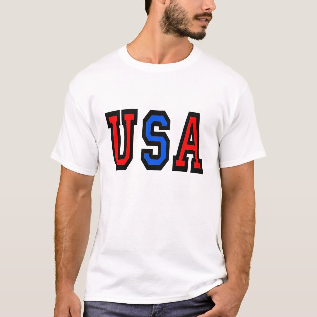 USA Patriotic T-Shirt (Front)