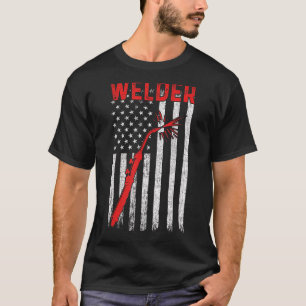 Usa Patriotic Welder Welding Graphic Cool Fourth O T-Shirt