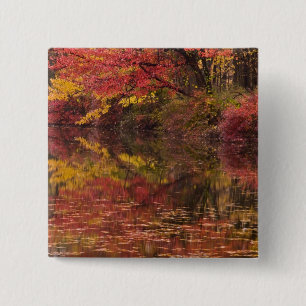 USA, Pennsylvania, Delaware Water Gap National 15 Cm Square Badge