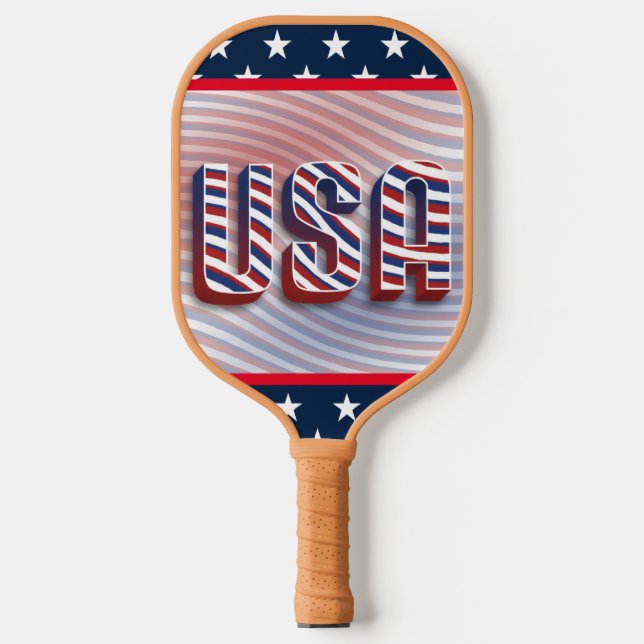 USA Pickleball Paddle (Front)