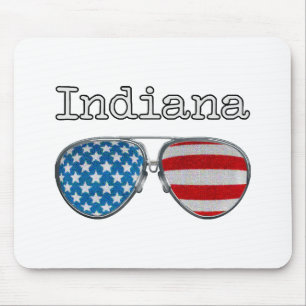 USA PILOT GLASSES INDIANA MOUSE PAD