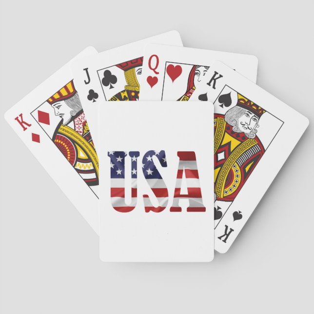 USA PLAYING CARDS (Back)