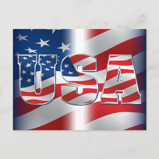 USA Postcard (Front)
