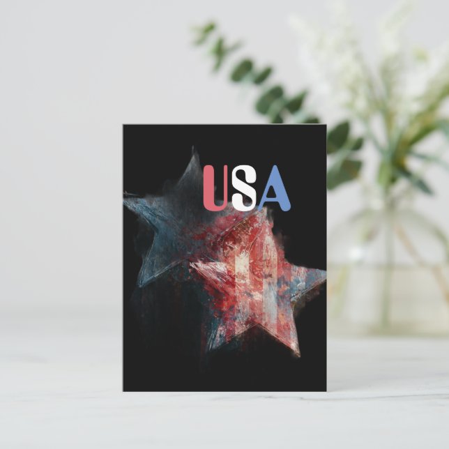 USA Postcard (Standing Front)