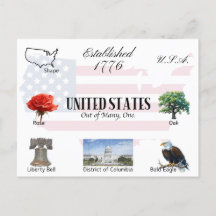 USA Postcard | United States of America