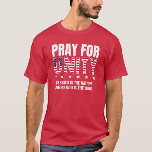 USA PRAY FOR UNITY Day of Prayer Christian T-Shirt