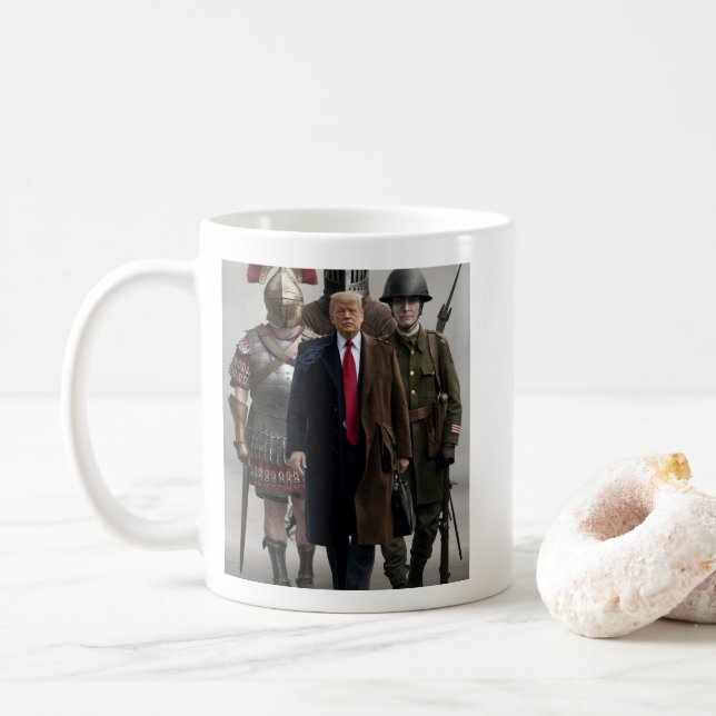 usa president coffee mug (With Donut)