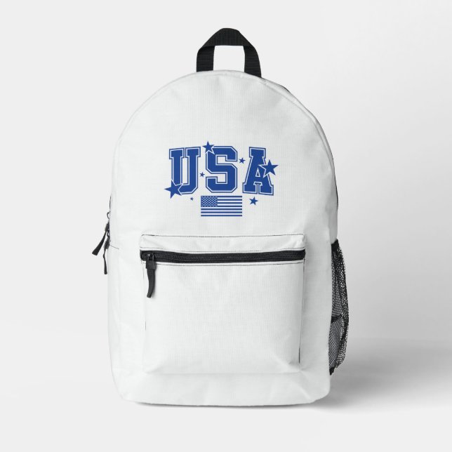 USA PRINTED BACKPACK (Front)