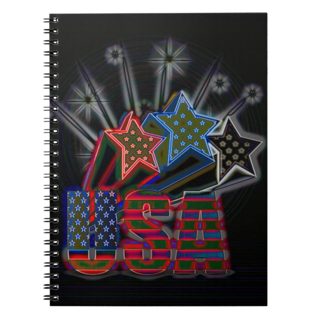 USA Proud  Notebook (Front)
