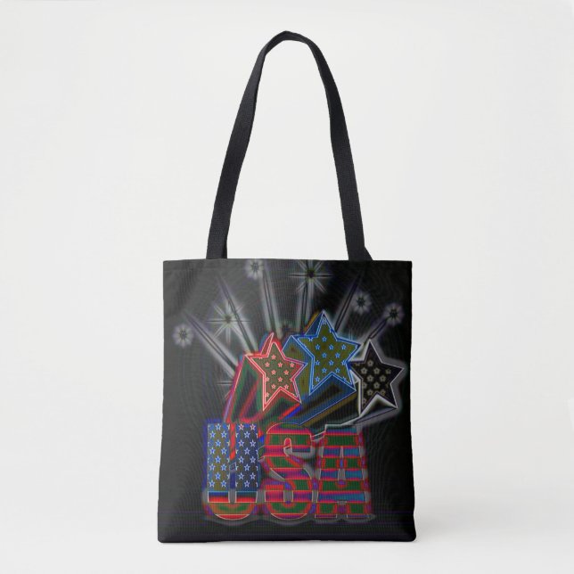 USA Proud  Tote Bag (Front)