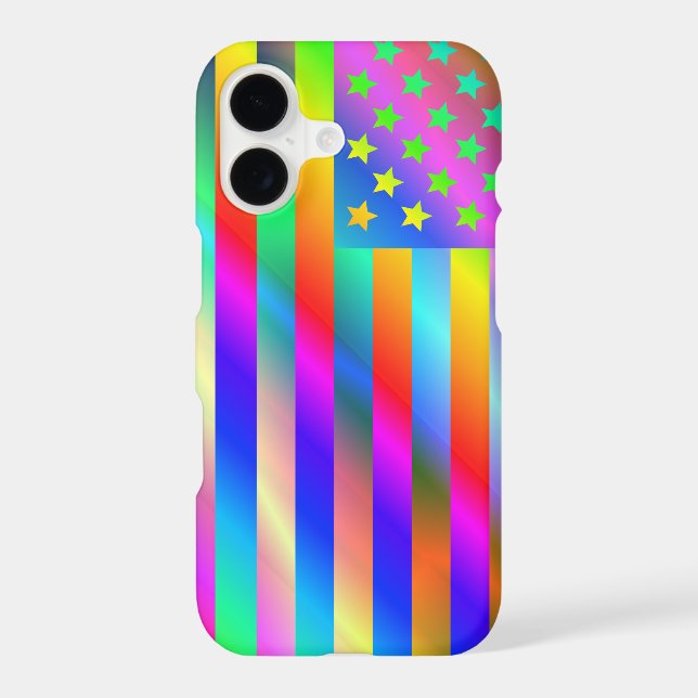 USA Rainbow Flag (Back)