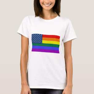 USA Rainbow Pride T-Shirt