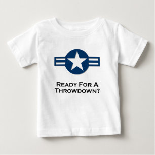 USA Ready For A Throwdown blue Baby T-Shirt