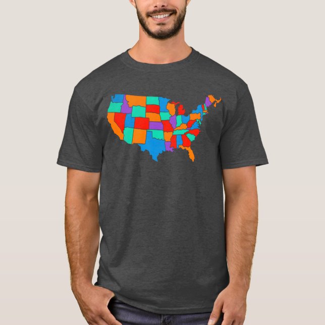 usa retro T-Shirt (Front)