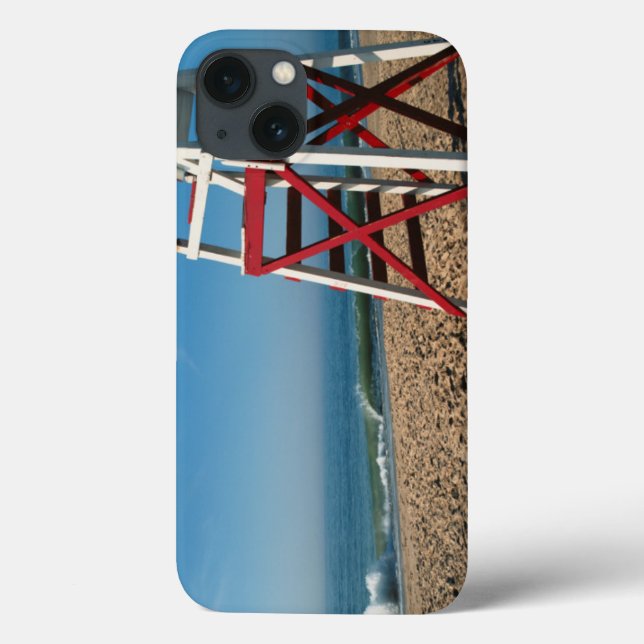 USA, Rhode Island, Charleston Beach, Beachfront Case-Mate iPhone Case (Back)
