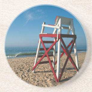 USA, Rhode Island, Charleston Beach, Beachfront Coaster