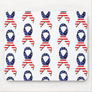 USA Ribbon Mouse Pad