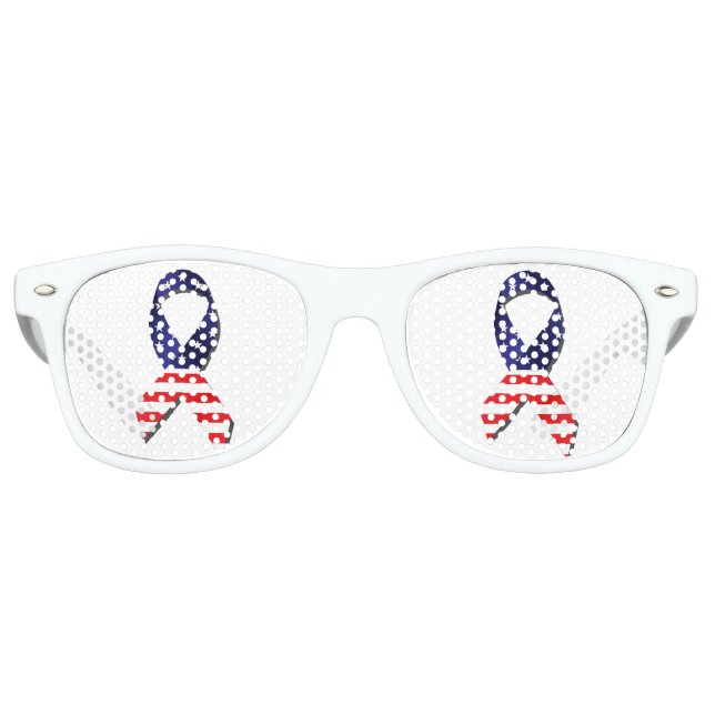 USA Ribbon Retro Sunglasses (Front)