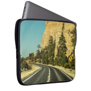 USA Road Trip Landscape Photo Laptop Sleeve
