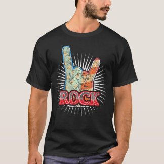 Usa Rock Band Concert 70S 80S T-Shirt