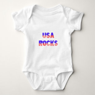 USA Rocks Baby Bodysuit