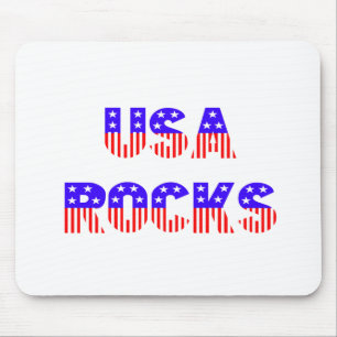 USA Rocks Mouse Pad
