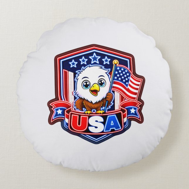 USA ROUND CUSHION (Front)