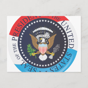 USA Seal Postcard