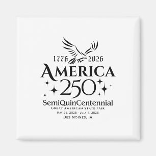 Usa Semiquincentennial 250th Anniversary America C Magnet