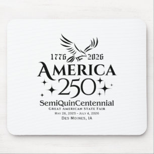 Usa Semiquincentennial 250th Anniversary America C Mouse Pad