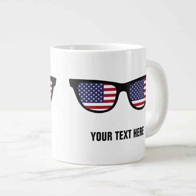 USA Shades custom mugs (Front Right)