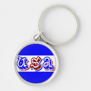 USA,Shine_ Key Ring