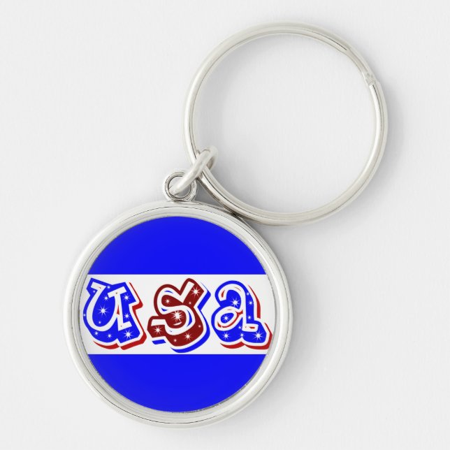 USA,Shine_ Key Ring (Front)