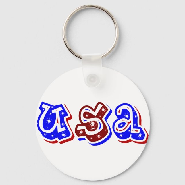 USA,Shine_ Key Ring (Front)
