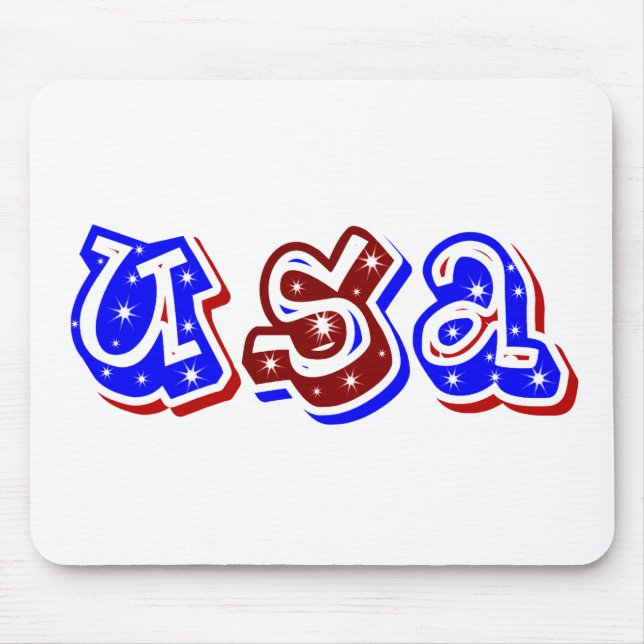 USA,Shine_ Mouse Pad (Front)