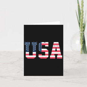 Usa Shirt Boy Men - American 4th Of July Patriotic Card