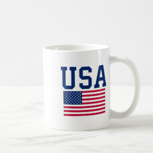 Usa Shirt Women Men Kids American Flag Patriotic 4 Coffee Mug