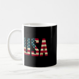 Usa Shirt Women Men Kids American Flag Patriotic 4 Coffee Mug