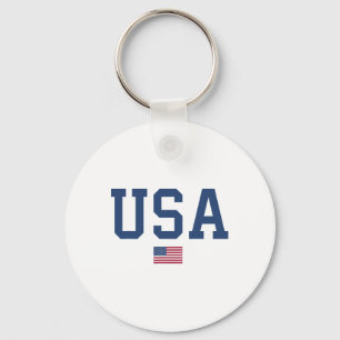 Usa Shirt Women Men Kids American Flag Patriotic 4 Key Ring