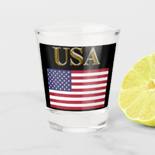 USA SHOT GLASS