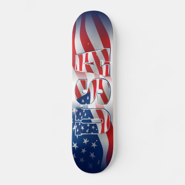 USA Skateboard (Front)