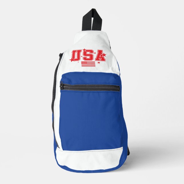 USA SLING BAG (Front)