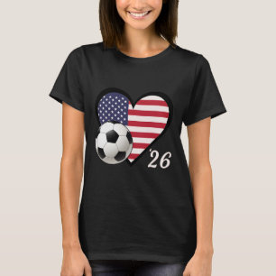 Usa Soccer 2026  T-Shirt