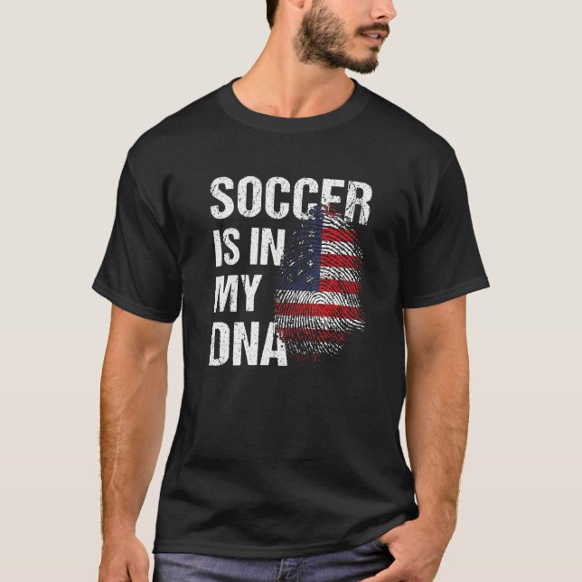 USA Soccer American Football US Futbol T-Shirt (Front)