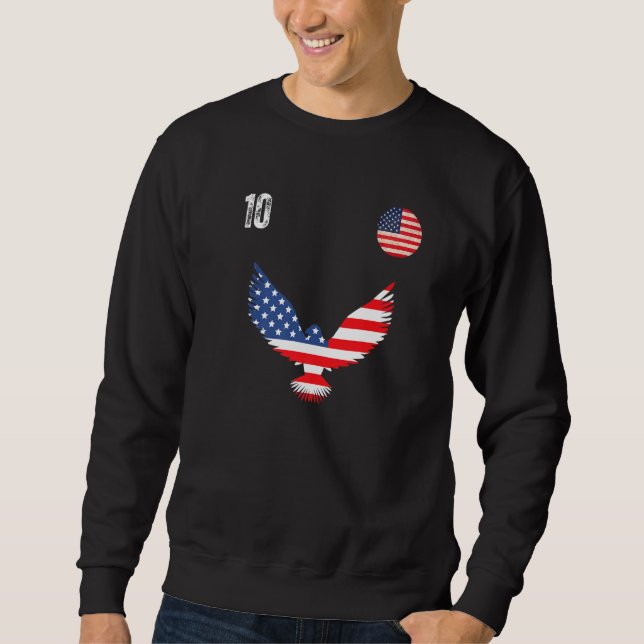 USA Soccer American Football USA Soccer Eagle Prem Sweatshirt (Front)