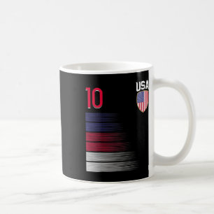 Usa Soccer Byll Flag Jersey Coffee Mug