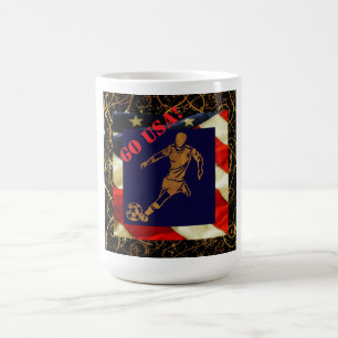 USA SOCCER COFFEE MUG