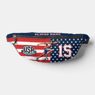 USA Soccer Eagle Athlete Patriotic National Team Bum Bags